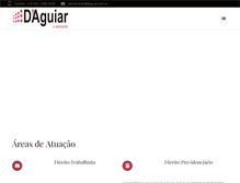 Tablet Screenshot of daguiar.com.br